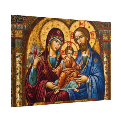 Jesus mary joseph poster (free shipping)