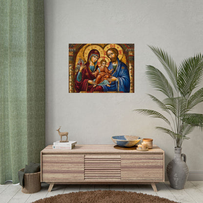 Jesus mary joseph poster (free shipping)