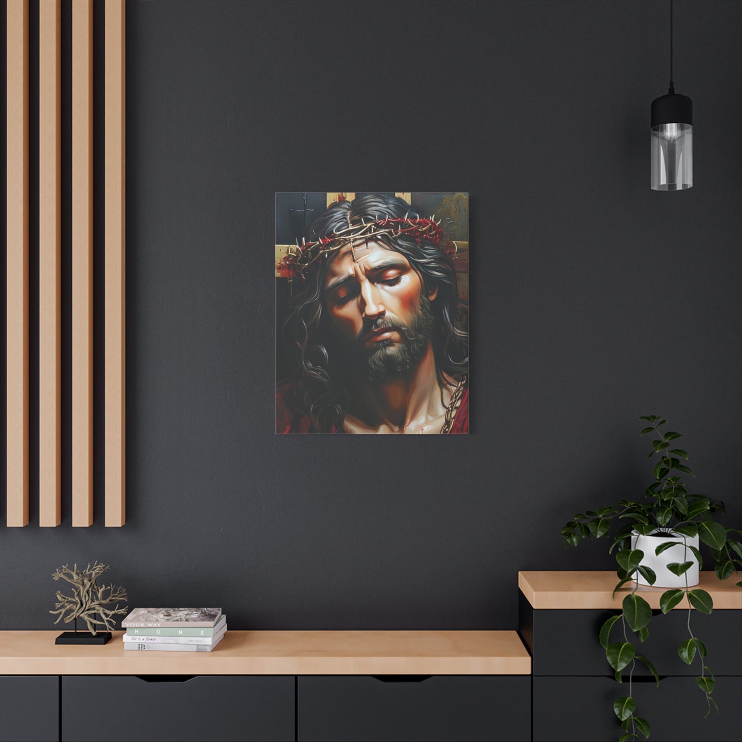 Jesus canvas realistic