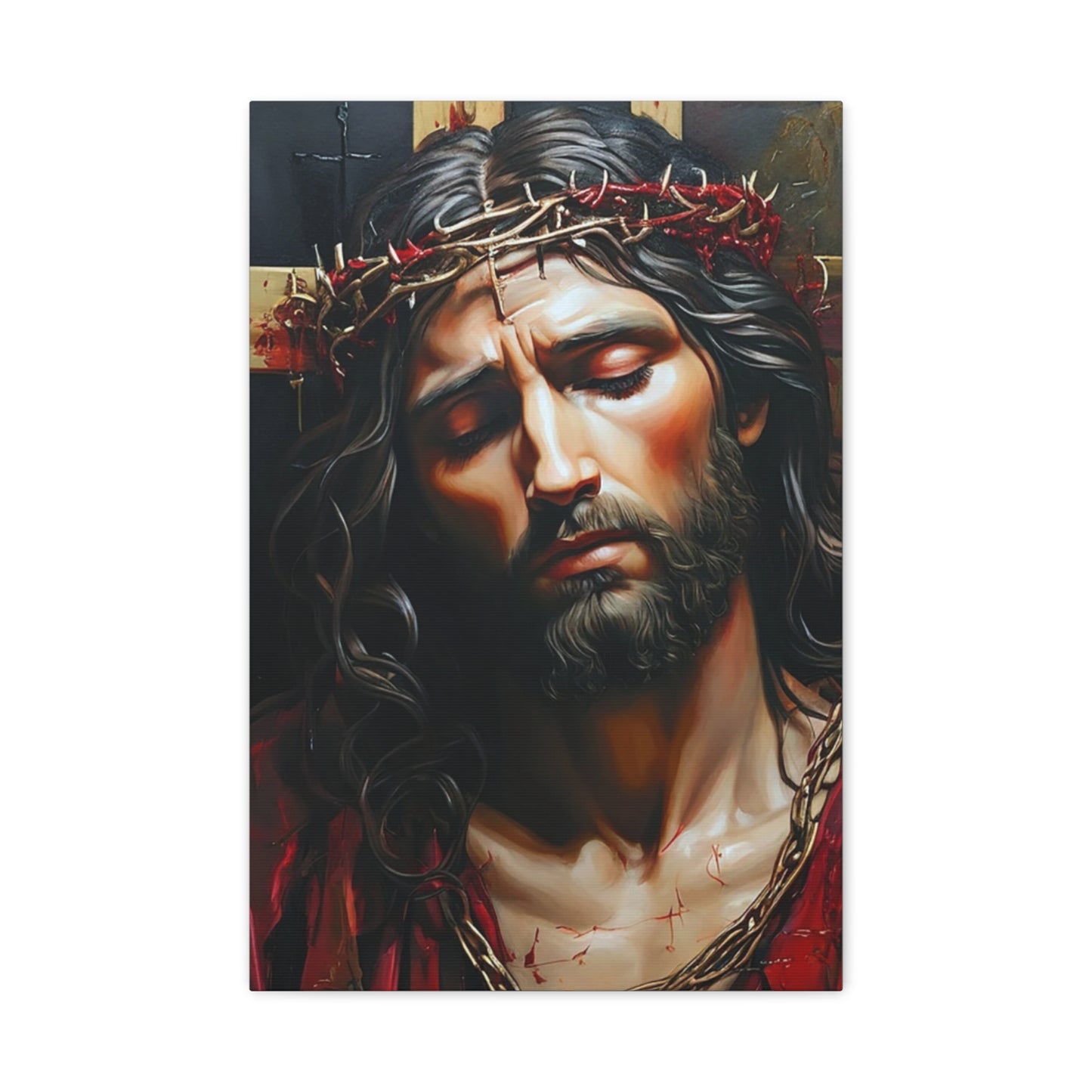 Jesus canvas realistic