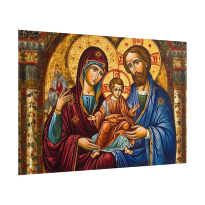 Jesus mary joseph poster (free shipping)