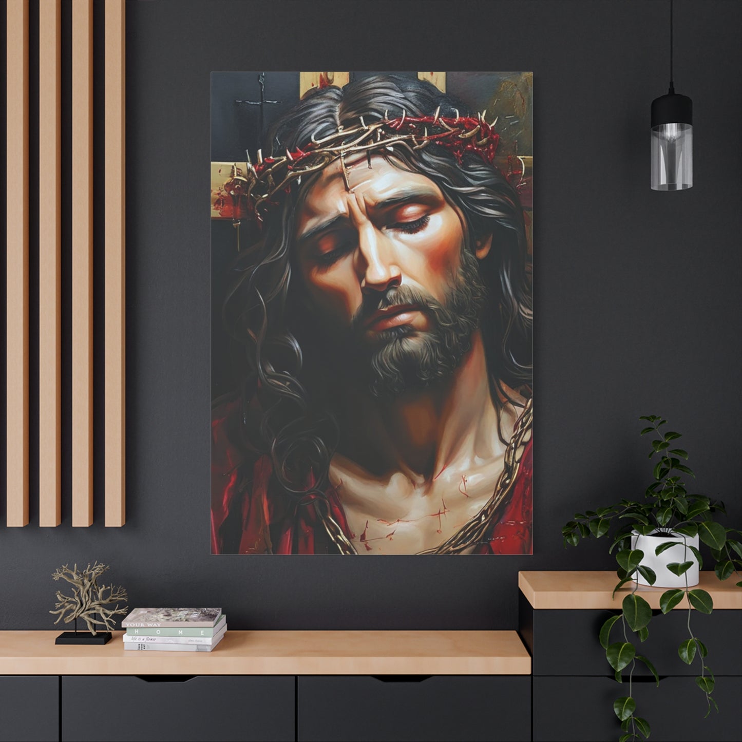 Jesus canvas realistic