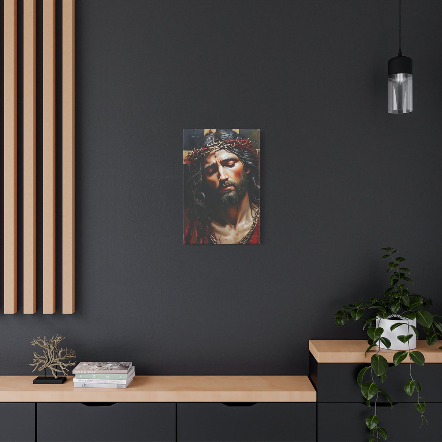 Jesus canvas realistic