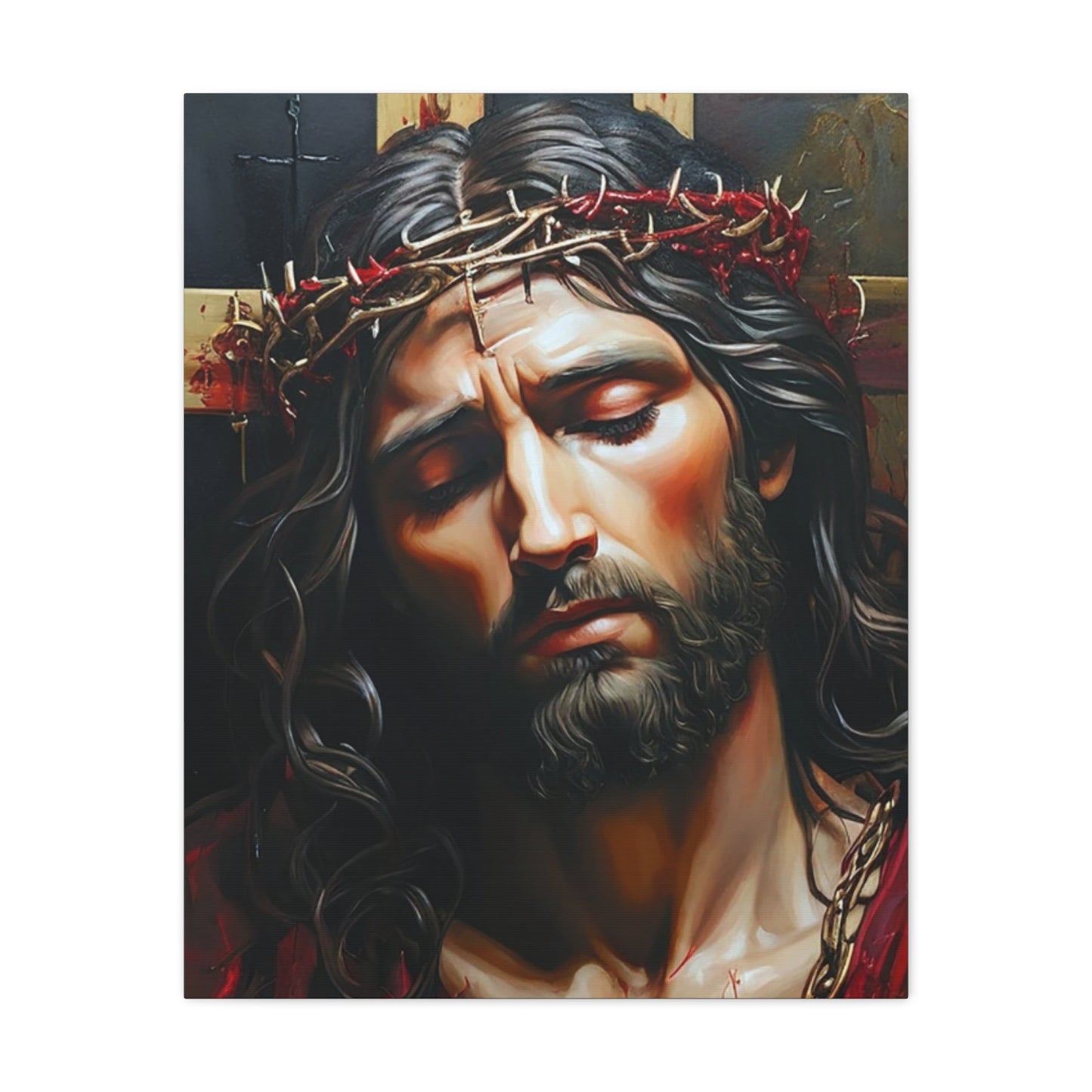 Jesus canvas realistic