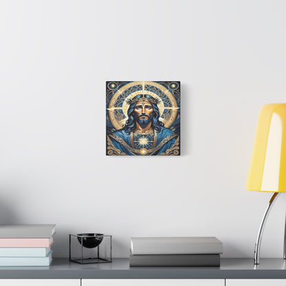 king of earth blue canvas