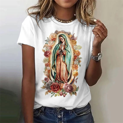 Mary Women's tee multiple colors