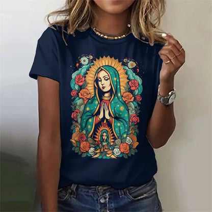 Mary Women's tee multiple colors