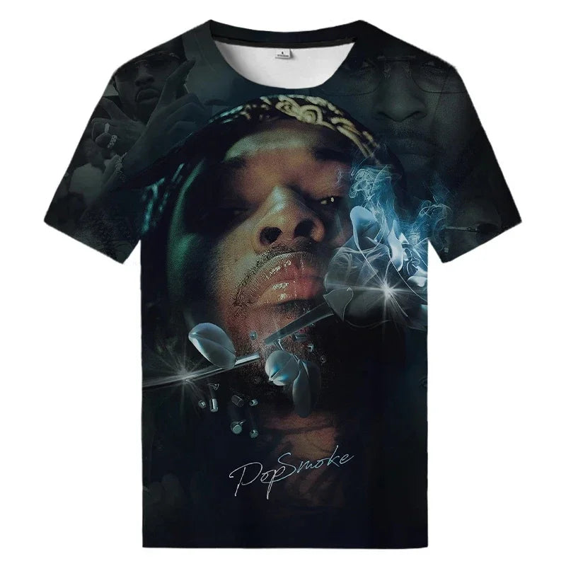 2024 Pop Rapper Pop Smoke T-Shirt