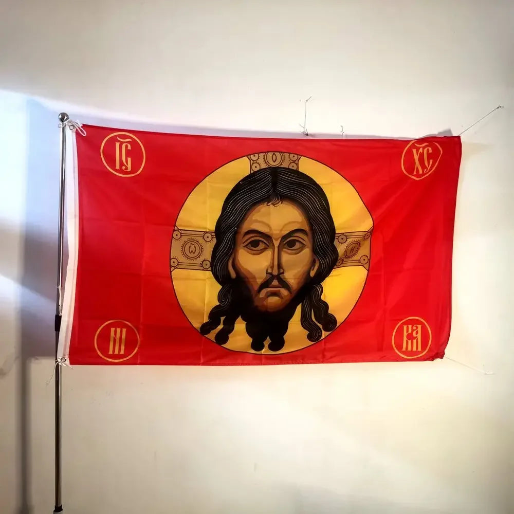 Russia Jesus Flag Christ Flag (free shipping)