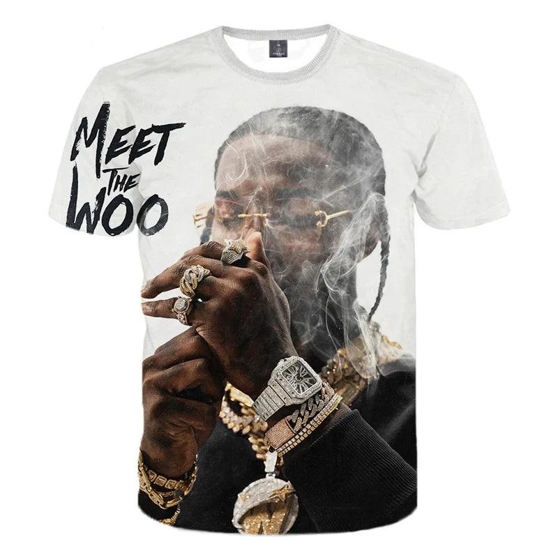 2024 Pop Rapper Pop Smoke T-Shirt